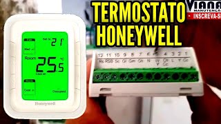 Termostato Honeywell digital  Como ligar [upl. by Ontina]