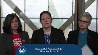 Press Conference  Hennepin County Attorney’s Office Extreme Risk Protection Order [upl. by Uri]