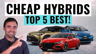 Top 5 BEST Hybrid Cars And SUVs Under 35000  Most Affordable New Hybrids [upl. by Erehc279]