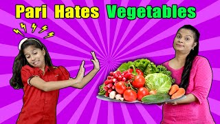 Pari And Vegetables Ki Luka Chupi  Funny Video  Short Film Paris Lifestyle [upl. by Drice]