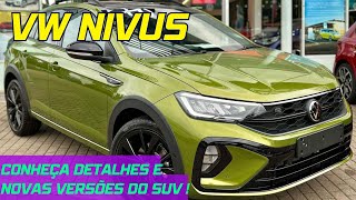 NIVUS 2025  FLAGRADO EM TESTES NO BRASIL CONHEÇA MAIS DETALHES E VERSÕES DO NOVO SUV DA VOLKSWAGEN [upl. by Revart450]