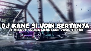 DJ KANE SI UDIN BERTANYA X MELODY SULING MENGKANE VIRAL TIKTOK [upl. by Ivah]