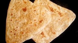 Triangle Roti Paratha Recipe Video by Bhavna [upl. by Nodnyl]