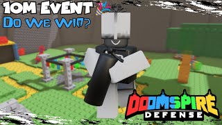 We Play the NEW 10m Event in Doomspire Defense [upl. by Lorn]