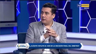 ¿Cuánto influye el VAR en la decisión final del árbitro 🤔 Lo analizamos en Laboratorio Fútbol [upl. by Luapnoj566]