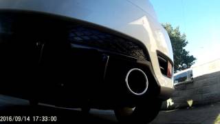 FIESTA ZETEC S TDCI CUSTOM EXHAUST [upl. by Garin]