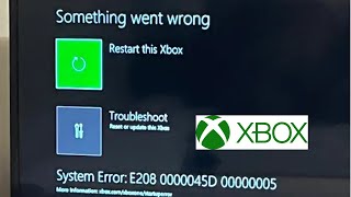 Fix Xbox One Error E208 The Right Way [upl. by Abramo643]