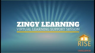 Zingy Learning Virtual Learning Support Sessions [upl. by Cila]