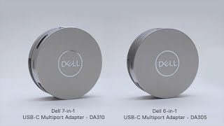 Dell 7in1 and 6in1 USBC Multiport Adapter  DA310 and DA305 [upl. by Bellis]