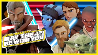 Battle of Geonosis Count Dookus Punch Out  May the 4th 2024 DisneyInfinity Star Wars Day DISW24 [upl. by Aden58]