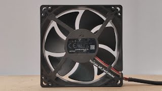 Delta Electronics Projector Fan  AUB0812HE 12V 030A 3700rpm 8025 3wire SB Made In China [upl. by Adnovahs508]