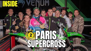 INSIDE EPISODE 15  UN SUPERCROSS DE PARIS DE FOLIE [upl. by Hairacaz]