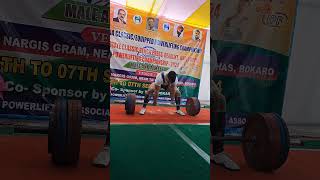 300 KG DEADLIFT SINGHA 🔥 [upl. by Acsecnarf]