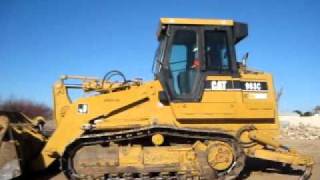 CAT 963C Track Loader Training with Eric Sigman [upl. by Trah]