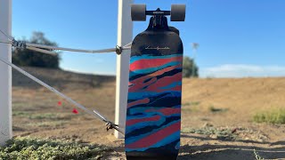 LandYachtz Evo 36 Spectrum Unboxing first ride amp Initial Impressions [upl. by Pasahow]