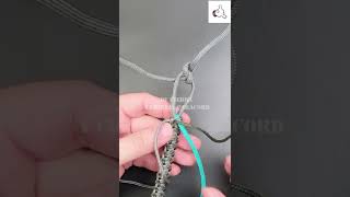 Tutorial de Pulsera paracord modelo X  Sin broche [upl. by Michele]