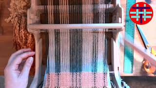 Rigid Heddle Weaving  Pick Up Stick Pattern [upl. by Abehsat]