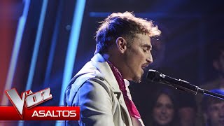 Ginés canta quotAlgo contigoquot  Asaltos  La Voz Antena 3 2024 [upl. by Nixie]