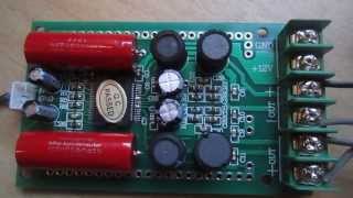 MKll Tripath TA2024 Amplifier Board 2x15watt  English subtitles [upl. by Madelyn]