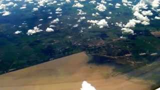 Vista aérea de la Represa de Calabozo estado Guárico en Conviasa vuelo CaracasSanFernando [upl. by Aynotak716]