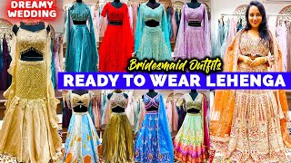 Barabazar Crop Top Lehenga Market  Bollywood Style Lehenga in Kolkata  Ready To Wear Lehenga Choli [upl. by Afrika]