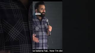 Bassi stand up comedy video  bassi comedy video standupcomedy [upl. by Oinotnanauj]