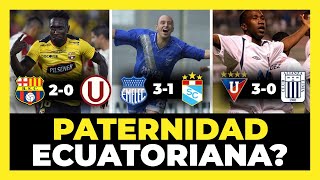 Historial de clubes ecuatorianos vs clubes peruanos por Copa Libertadores de América ⚽🏆 [upl. by Niarb156]