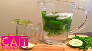 Mojito Pitcher Recipe  Mojitos By The Pitcher  Cait Straight Up [upl. by Colinson254]