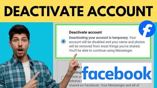 How To Deactivate Facebook Account 2024  Deactivate Facebook Account [upl. by Atsocal295]