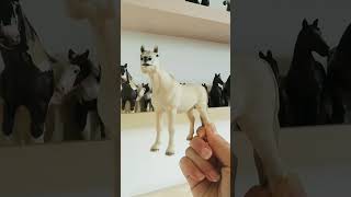 Old vs new Schleich models ❤️horse schleich viral modelhorse [upl. by Sucramd]