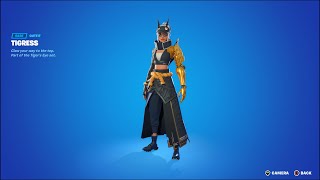 How to Get TIGRESS SKIN for FREE in Fortnite [upl. by Valiant]