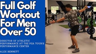 Full Golf Workout for Men Over 50 [upl. by Yssirc70]