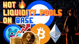 Liquidity pools printing on BASE chain 🔥 blue chip amp memes [upl. by Navad]