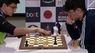 ROOK SAC Anish Giri vs Alireza Firouzja  Global Chess League 2024  R9 [upl. by Melantha]