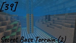 How To Build Stampys Lovelier World 39 Secret Base Terrain Part 2 [upl. by Hcardahs210]