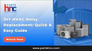 DIY HVAC Relay Replacement Quick amp Easy Guide  PartsHnC [upl. by Aikmat]