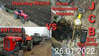 Razbacivanje Stajnjaka 2022  IMT 558 i Heywang Mistral  JCB Dig Master [upl. by Aihsemaj]