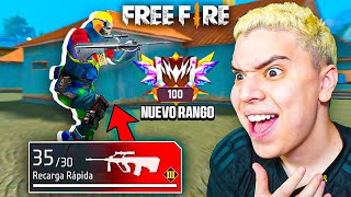 NUEVA AUG CON 3 CHIPS 😲 NUEVO RANGO EN FREE FIRE 🔥 TODA LA ACTUALIZACION 🔥 [upl. by Ennovart]