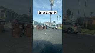 Grove Street irl in Compton gta gta5 real sanandreas gtav gaming gamer gang compton la [upl. by Lorelle605]