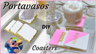 DIY Portavasos o Coasters super fácil  DIY Coasters [upl. by Hsepid]