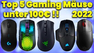 Gaming Maus 2022 🎮🖱️ Die besten Gaming Mäuse unter 100€ [upl. by Sheya]