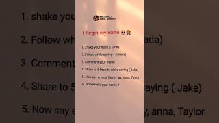 I forget my name 😀💚  shortsfeed shorts viralvideo [upl. by Annoit929]