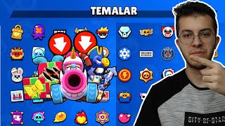 OYUNDAKİ TÜM TEMALARIN EN KÖTÜ KOSTÜMLERİNİ SIRALADIM  BRAWL STARS [upl. by Melina]