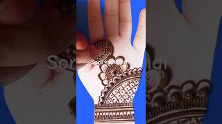 new stylish beautiful mehndi design mehndi mehandi youtubeshorts shorts ytshorts youtuber [upl. by Brause]