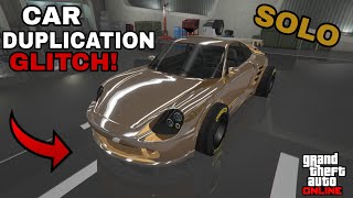 Solo Car Duplication Glitch in GTA 5 Online Working After Latest Update All Platforms [upl. by Rheims454]