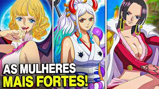 10 Mulheres Mais PODEROSAS de One Piece  Qual a Mais FORTE [upl. by Baiel]