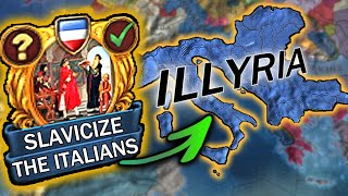 This Mission Turns ITALIANS Into SLAVS In EU4 Ante Bellum [upl. by Penthea]