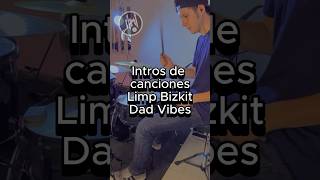 👆🏻LIMP BIZKIT • DAD VIBES🥁🧢 shorts shortsvideo shortyoutube limpbizkit baterista [upl. by Nacim]