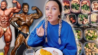 Äter som en bodybuilder i 24h [upl. by Alanna48]