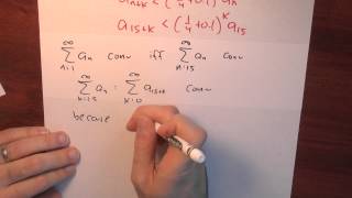 Does sum n54n converge  Week 3  Lecture 1  Sequences and Series [upl. by Ahsiemal]